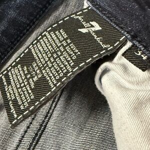 7 For All Mankind Men's Dark Gray Jeans